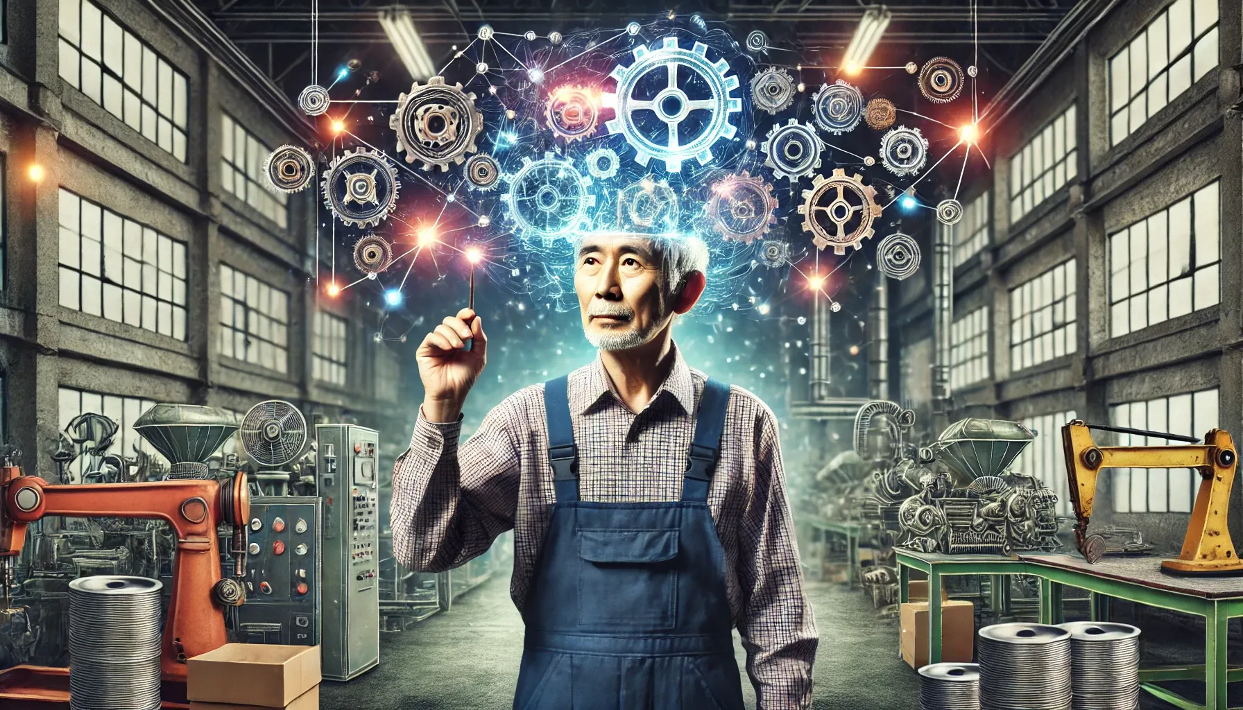 工藝的傳承將數值類的老師傅經驗做模型並加以管理,以減少缺工在生產上的影響